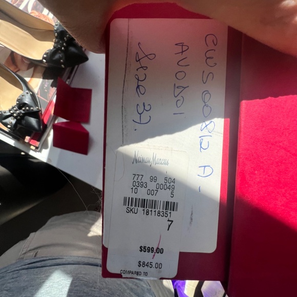 Valentino Rock Stud Kitten Heels - Picture 10 of 13